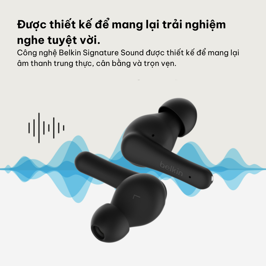 Mô tả Tai nghe Bluetooth không dây Belkin SoundForm Rhythm - 4
