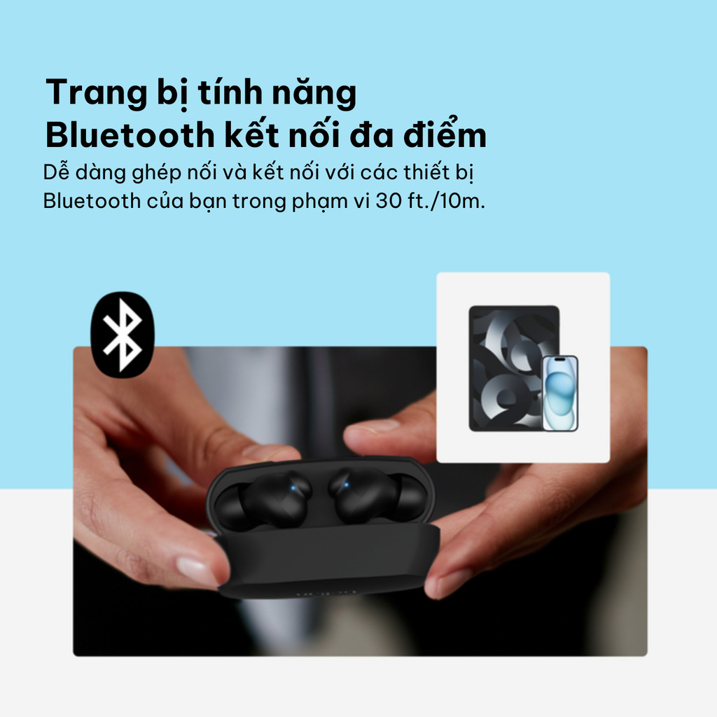 Mô tả Tai nghe Bluetooth không dây Belkin SoundForm Rhythm - 5