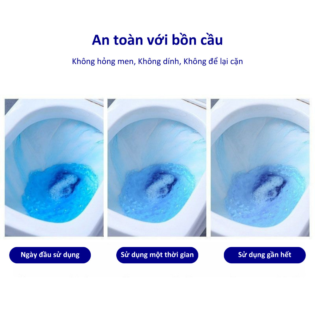 Lọ thả bồn cầu, két nước khử mùi diệt khuẩn toilet phiên bản nhiều màu ...