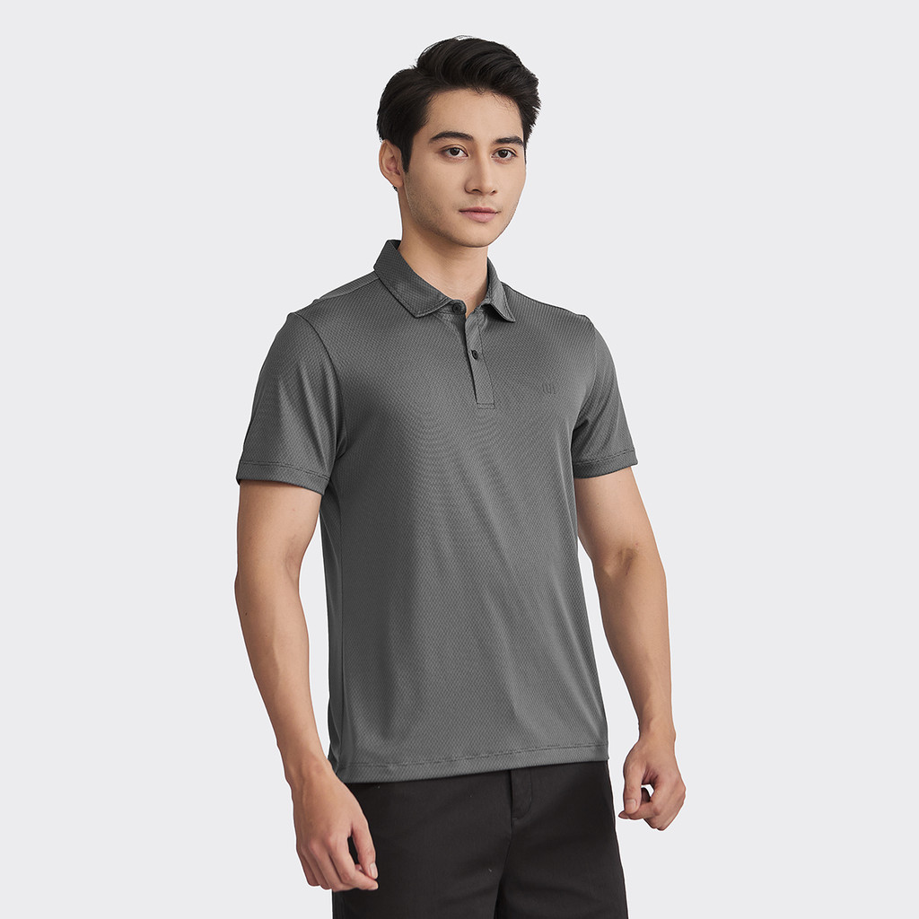 Mô tả Áo Polo Nam Có Cổ Tay Ngắn INSIDEMEN Cao Cấp  Suông Trẻ Trung Thiết Kế Tinh Tế 3 Màu Cơ Bản IPS064S2 - 4