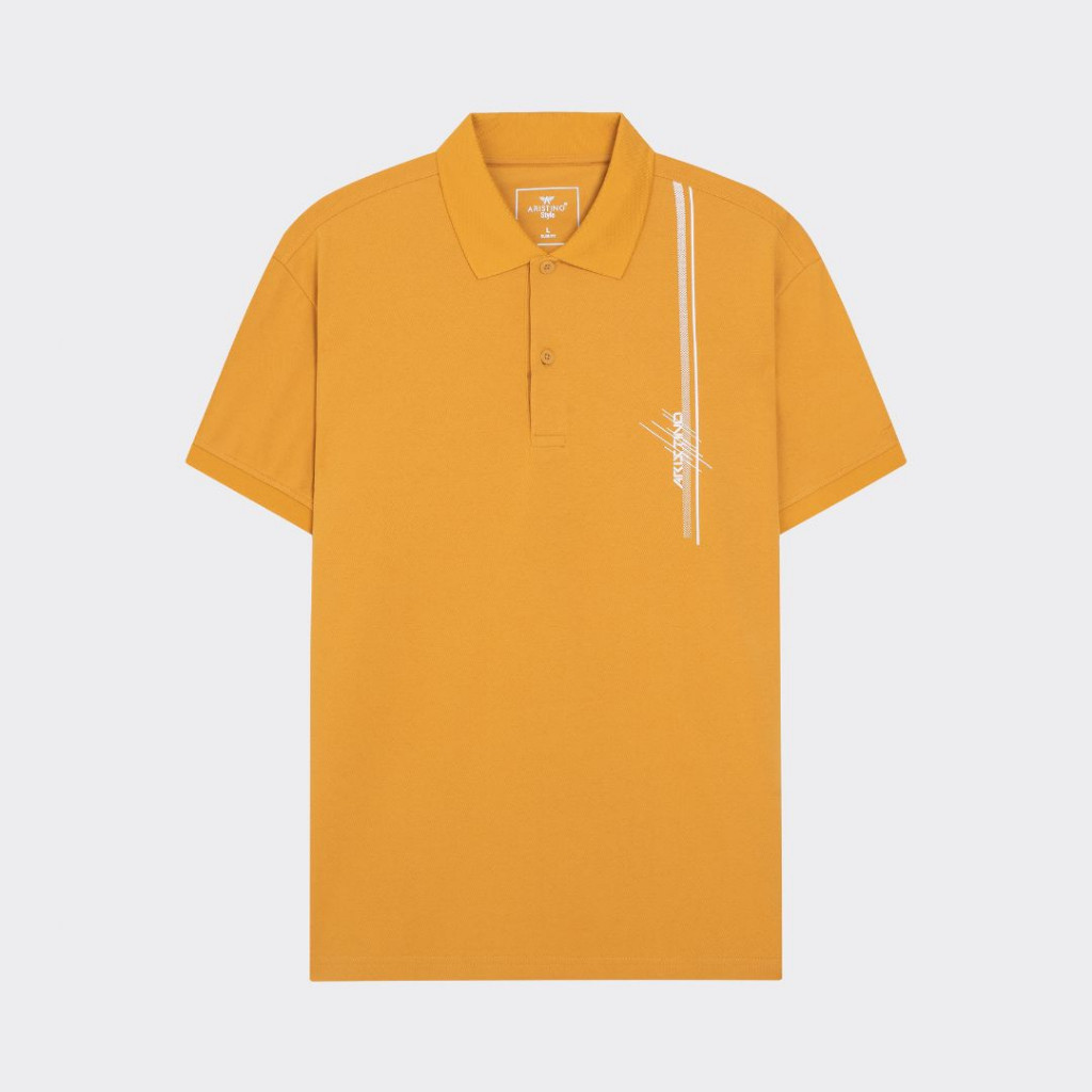 Mô tả Áo polo nam Aristino Slim fit, thiết kế cổ dệt lịch sự, họa tiết kẻ cách điệu trẻ trung hiện đại - APS046S3 - 8