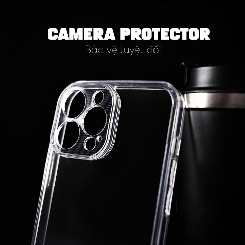 Mô tả Ốp lưng trong suốt Chống ố vàng, chống xước KOLCASE P63, bảo vệ toàn diện iphone xsm 11 12 13 14 15 16 pro plus promax - 1
