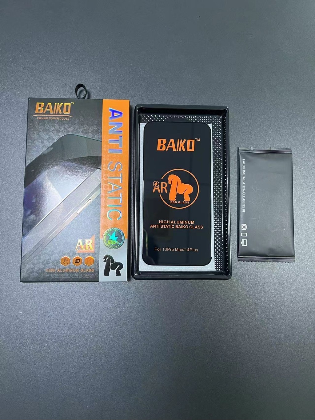 Mô tả Kính cường lực iphone KINGKONG BAIKO chắn bụi loa 9H siêu mượt 16 15 14 13 12 11 Promax 7 8 Plus Xr Xs x - 5