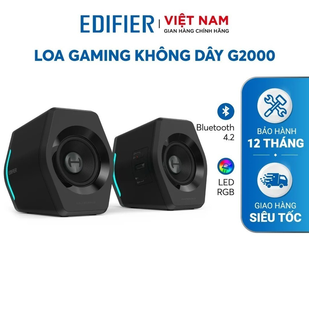 Loa Máy Tính Bluetooth EDIFIER G2000/G2000 PRO | Công Suất 32W | Đèn ...