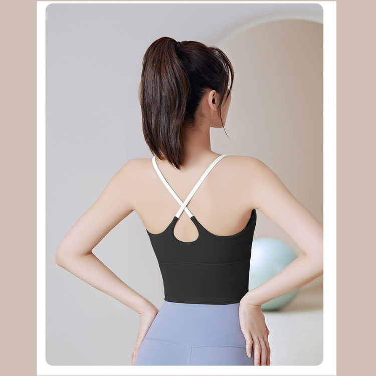 Mô tả Áo tập gym nữ yoga LUHAZO bra có mút ngực chất xịn mịn cao cấp MB005 CT Pickleball - 4