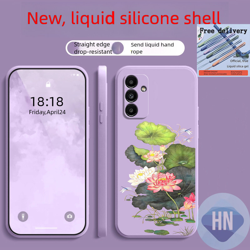Ốp lưng Samsung A14 4G A14 5G A24 A15 A05S Tùy chỉnh Dragonfly Lotus