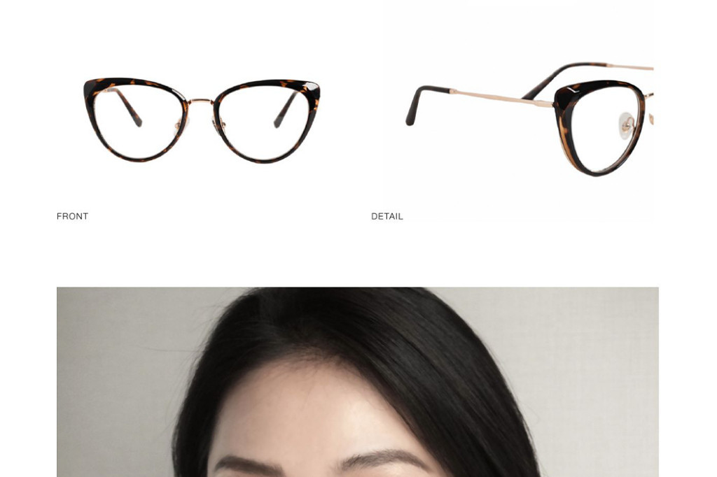 Mô tả Kính mát Floralpunk Kaia Glasses Black/ Brown - 3