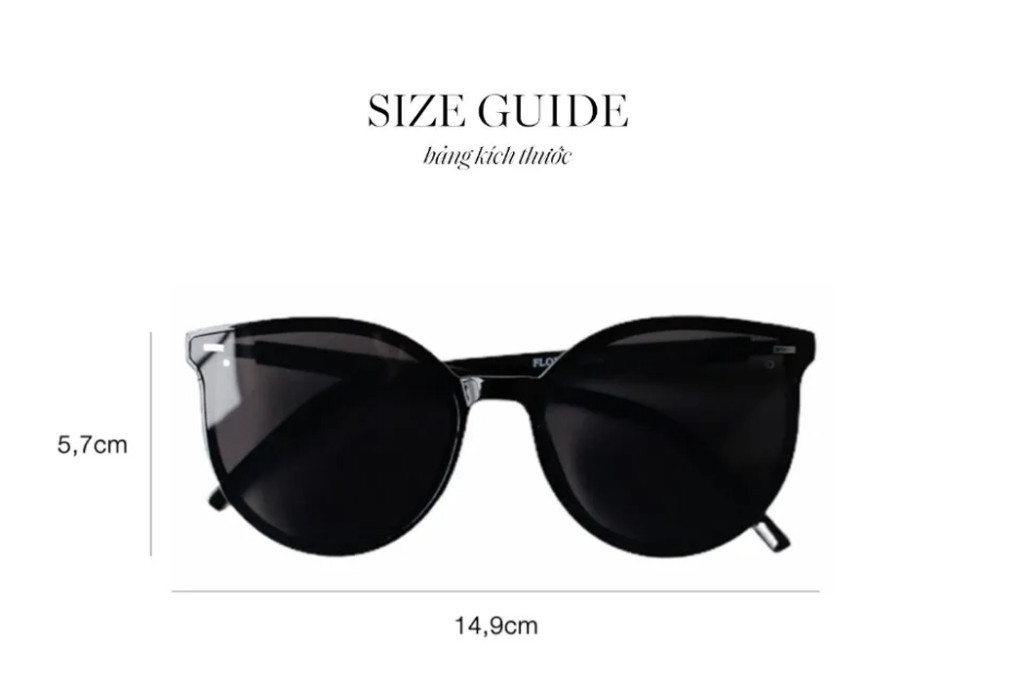 Mô tả Kính mát Floralpunk Ziggy Black - 5