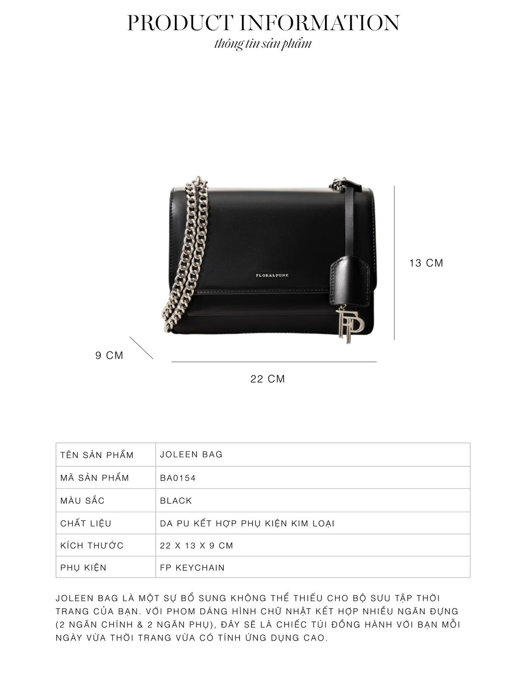 Mô tả Túi xách Floralpunk Joleen Bag - 4