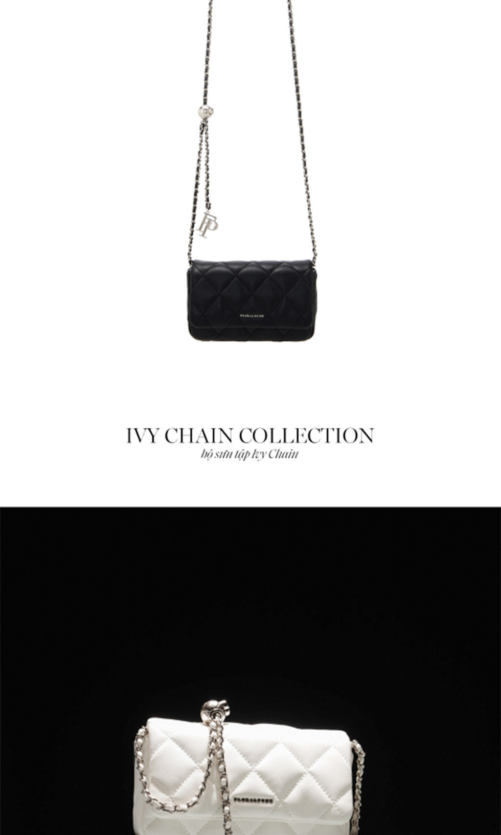 Mô tả Túi xách Floralpunk Ivy Chain Bag - Black - 2