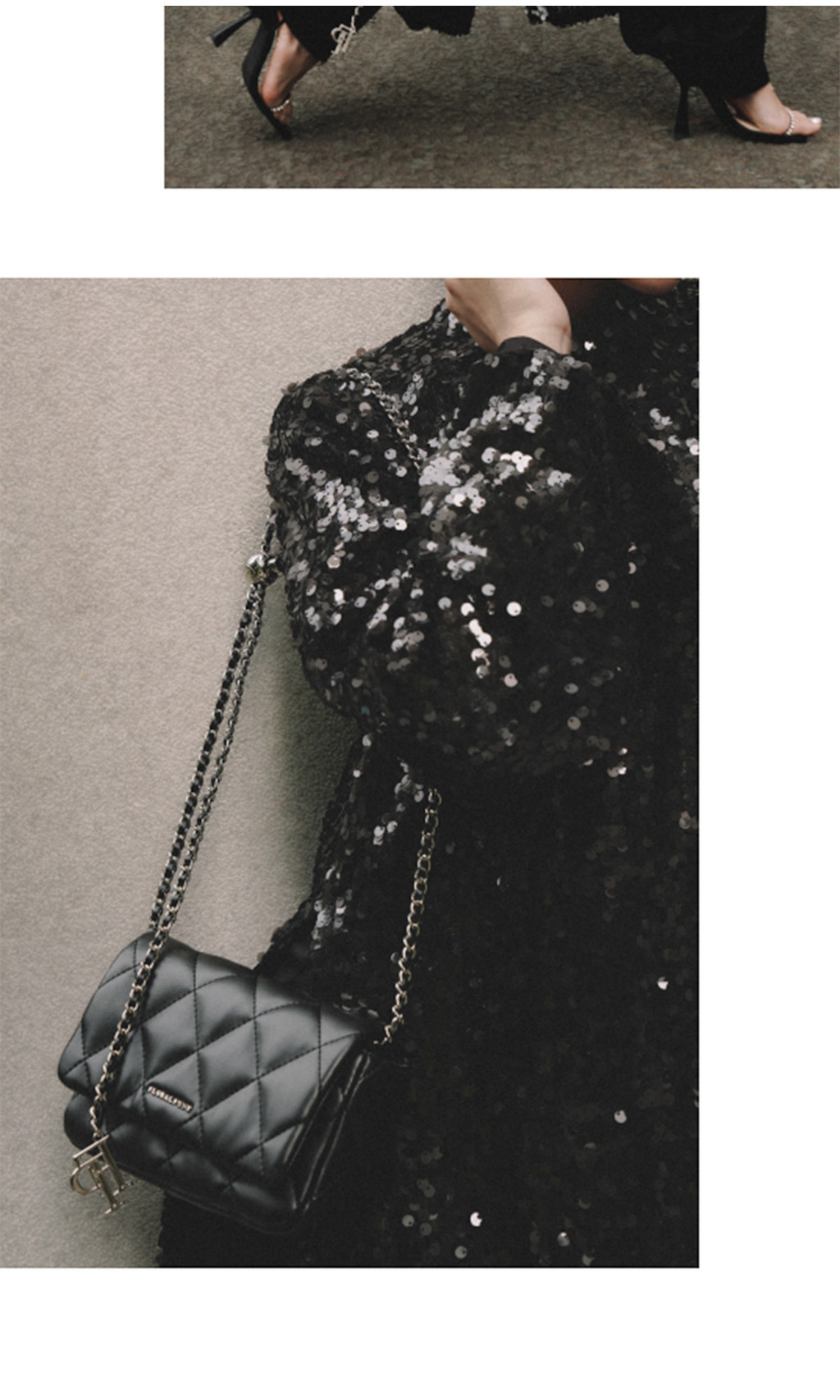 Mô tả Túi xách Floralpunk Ivy Chain Bag - Black - 7
