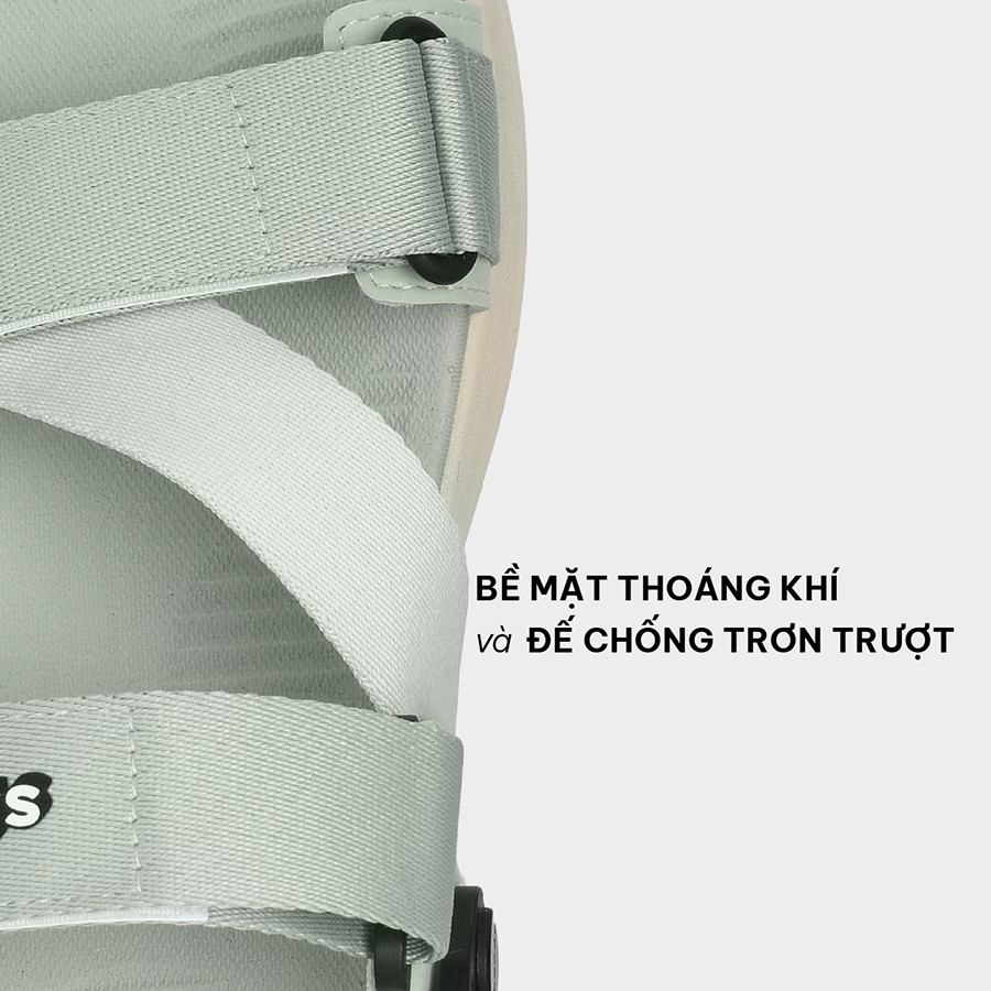 Mô tả Giày Sandals Nam Nữ SHONDO F8B Êm, Thời Trang Thích Hợp Đi Làm, Đi Học Chơi Màu Xám Be F8B2025 - 5