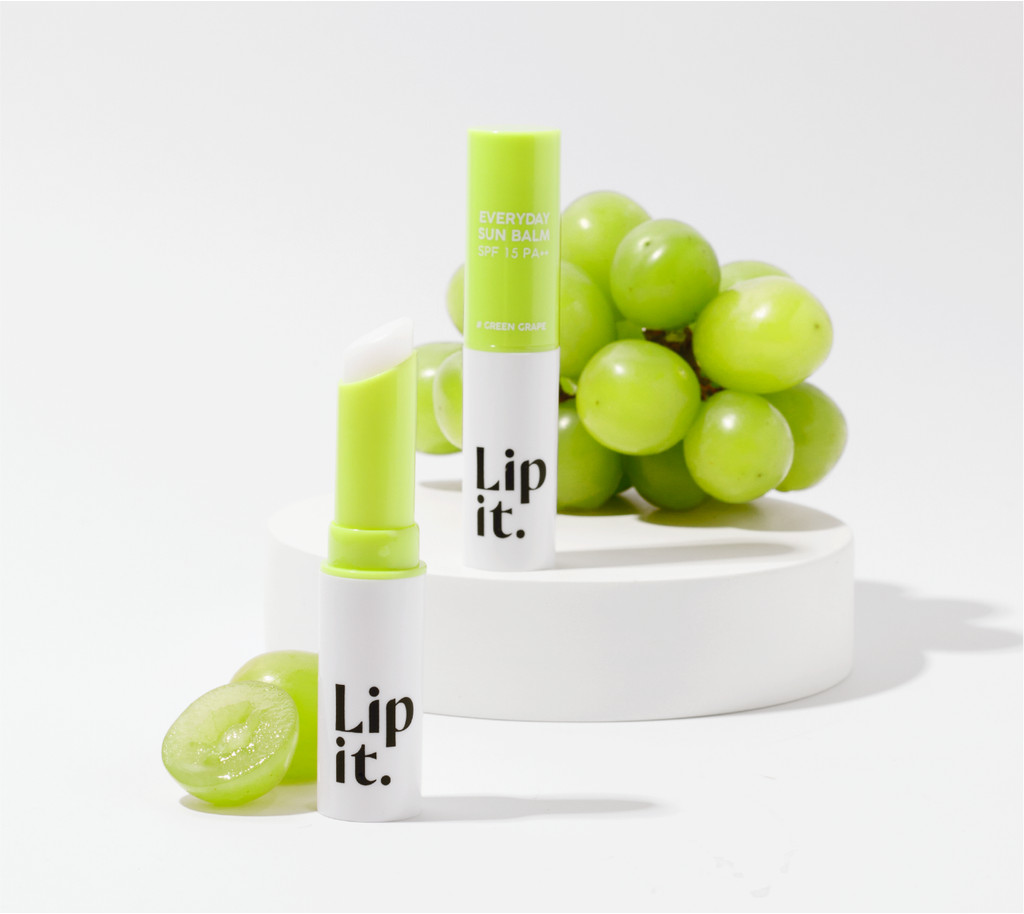 Mô tả Son Dưỡng Môi Chống Nắng LIP IT Everyday Sun Balm SPF15 PA++ # Green Grape 3g - 3
