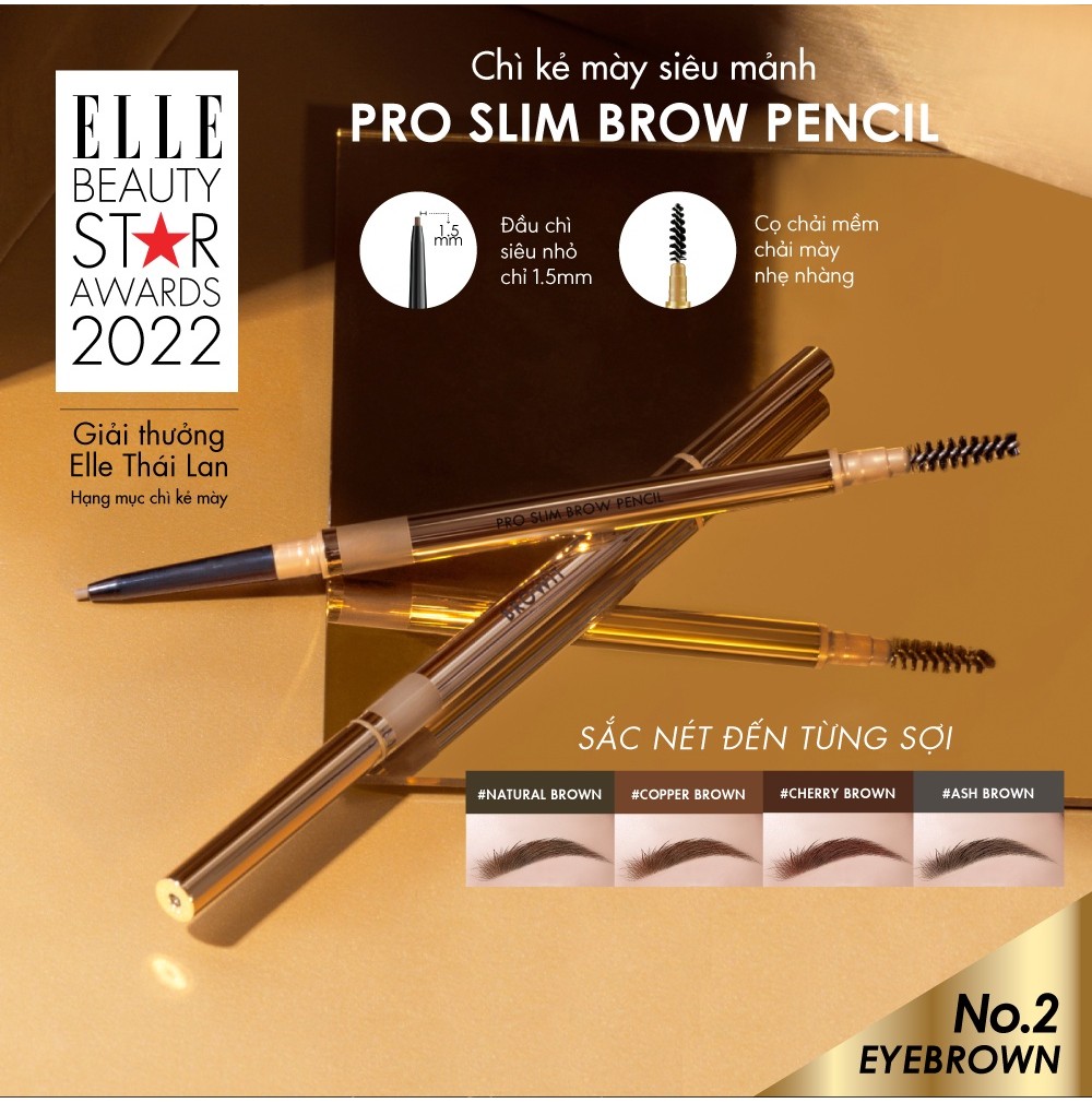Mô tả Set Mascara My Everyday 5,5g Và Chì Kẻ Mày #Natural Brown 0,06g Kèm Gương BROWIT Sang Trọng - 3
