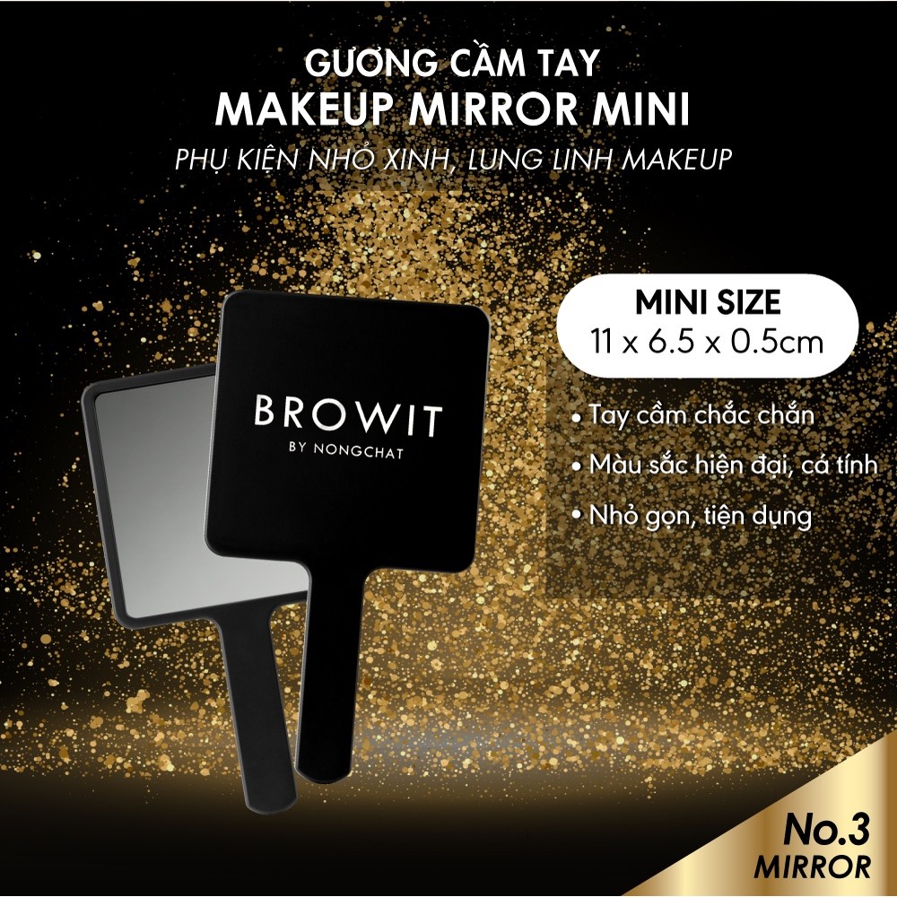 Mô tả Set Mascara My Everyday 5,5g Và Chì Kẻ Mày #Natural Brown 0,06g Kèm Gương BROWIT Sang Trọng - 4