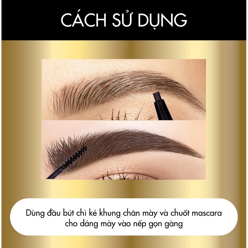 Mô tả Chì kẻ mày và mascara 2 trong 1 Browit Ultra Fine Dou Eyebrow Pencil & Mascara - 5