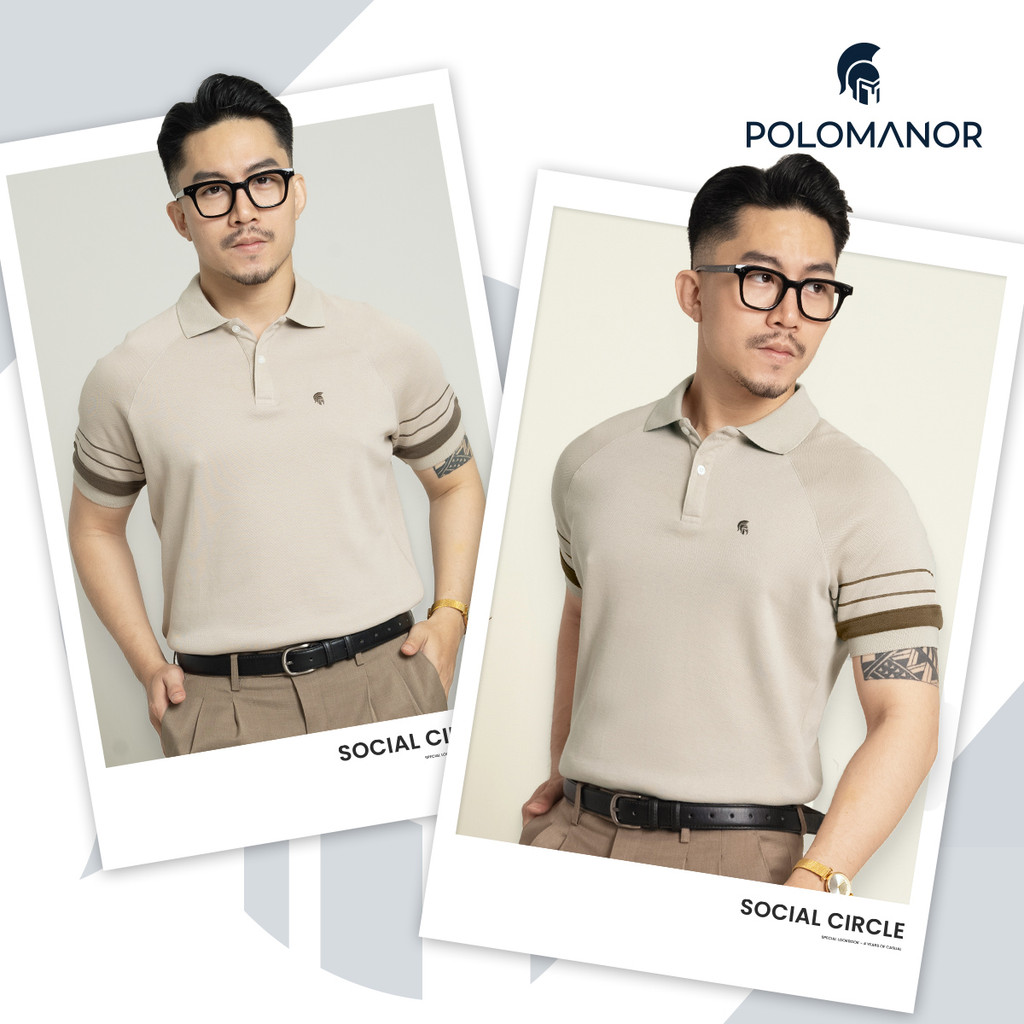 Mô tả Áo polo nam THOMAS vải cá sấu cotton interlock xuất xịn, nam tính thanh lịch sang trọng - POLOMANOR - 1