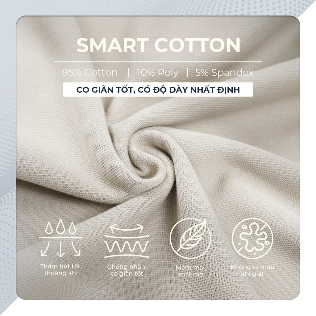 Mô tả Áo polo nam THOMAS vải cá sấu cotton interlock xuất xịn, nam tính thanh lịch sang trọng - POLOMANOR - 5