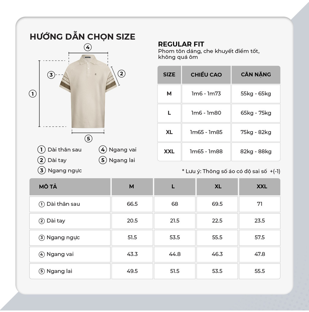 Mô tả Áo polo nam THOMAS vải cá sấu cotton interlock xuất xịn, nam tính thanh lịch sang trọng - POLOMANOR - 6