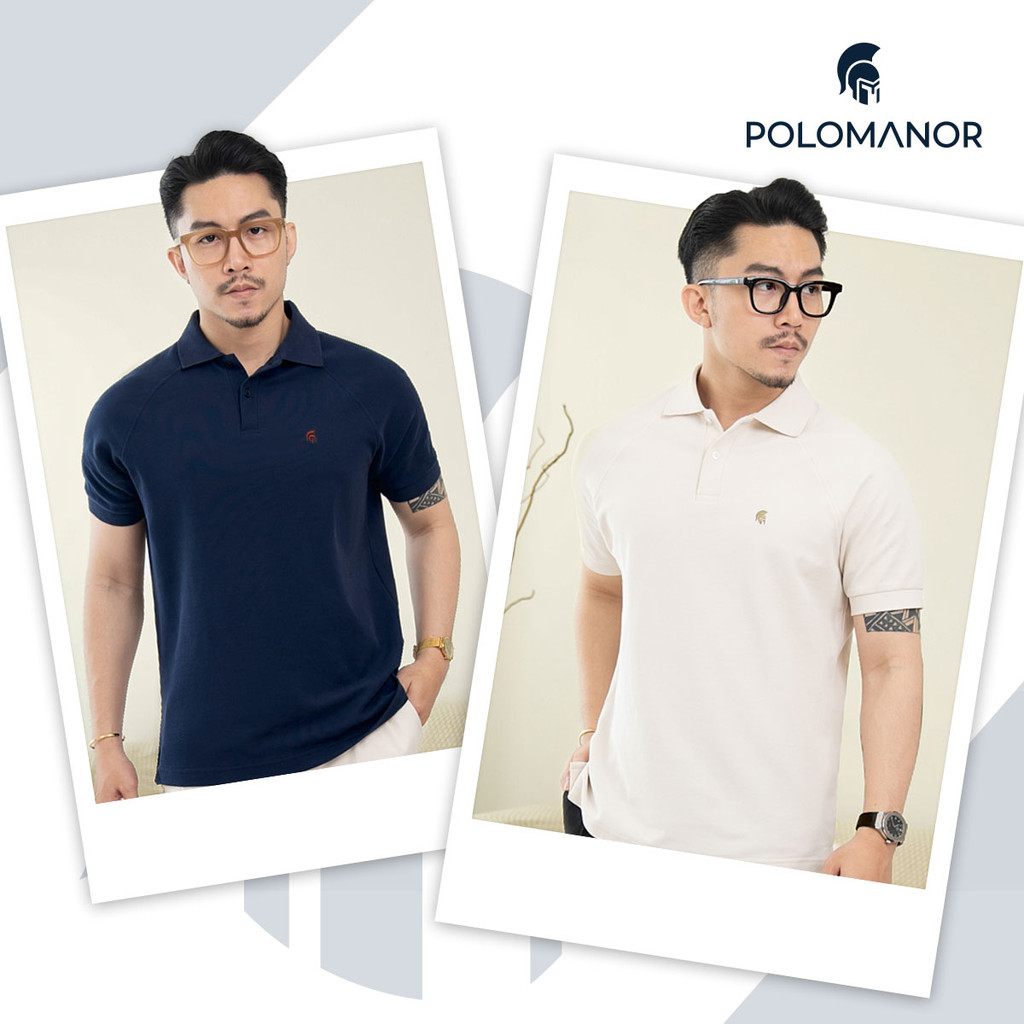 Mô tả Áo polo nam cao cấp BASIC DIAMOND, chất liệu mới CVC Diamond, thanh lịch sang trọng - POLOMANOR - 1