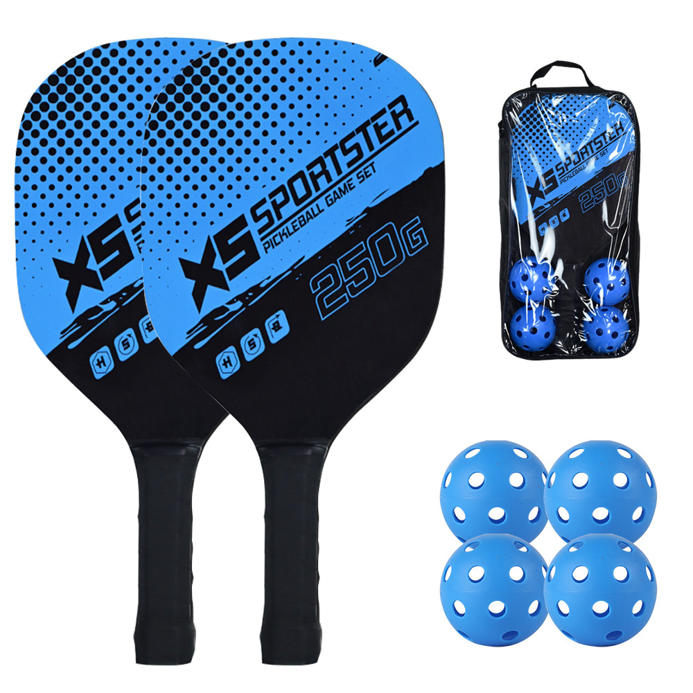 Mô tả OneTwoFit Bộ 2 pickleball Vợt Và 4 Quả Bóng Kèm túi đựng Bộ Vợt Tập thể dục cho mọi người - 3