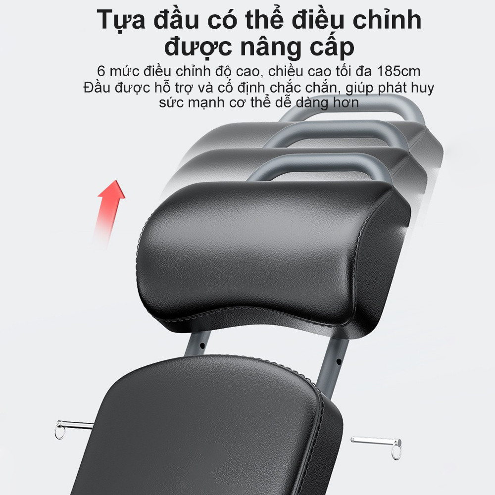 Mô tả OneTwoFit Ghế tập gym tập tạ Có thể gấp gọn Ghế tập thể hình tại nhà Có thể đặt quả tạ - 4