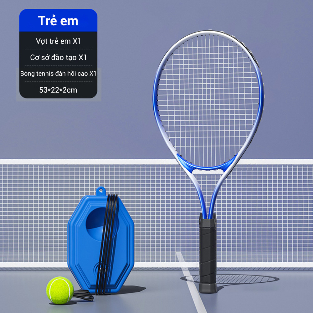 Mô tả OneTwoFit Bộ vợt tennis đàn hồi luyện tập Tập Tại Nhà Kèm Dây Đàn Hồi Và Đế Thể thao ngoài trời - 8