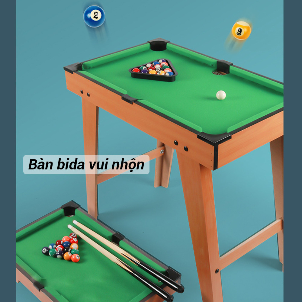 Mô tả OneTwoFit Bàn bi-a 120CM cho trẻ em và người lớn bằng gỗ đa chức năng,bida mini phăng Chất lượng cao - 3