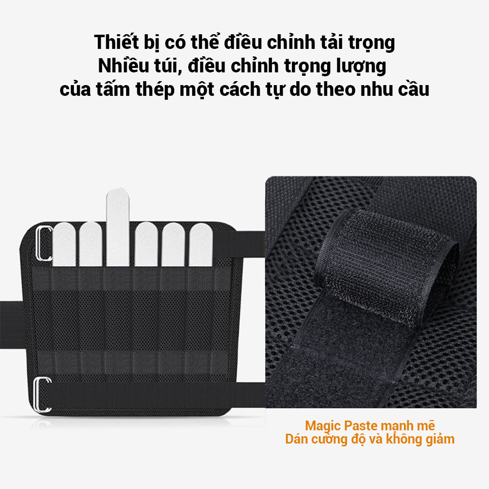 Mô tả OneTwoFit Tạ Đeo Chân Tay 4kg-6kg tập luyện thể dục hoàn hảo của bạn không đau chân không tuột - 3