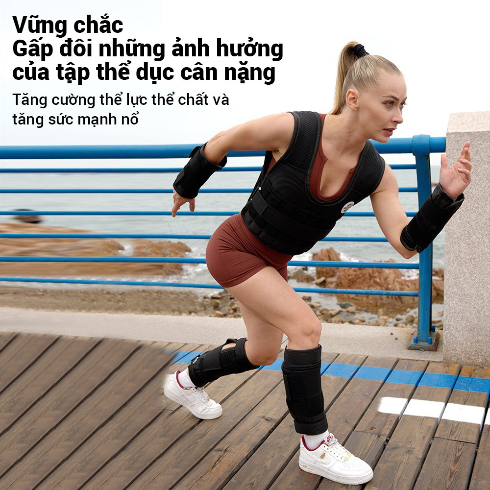 Mô tả OneTwoFit Tạ Đeo Chân Tay 4kg-6kg tập luyện thể dục hoàn hảo của bạn không đau chân không tuột - 6