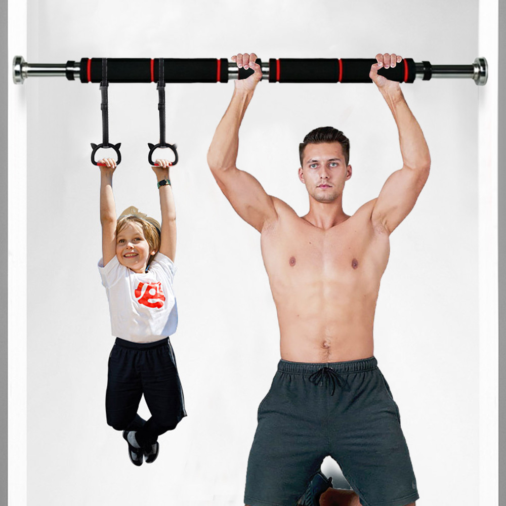 Mô tả OneTwoFit Xà đơn treo tường Xà đơn gắn cửa gắn tường đa năng tập gym thể hình Thanh xà đơn Treo tường nhiều - 6