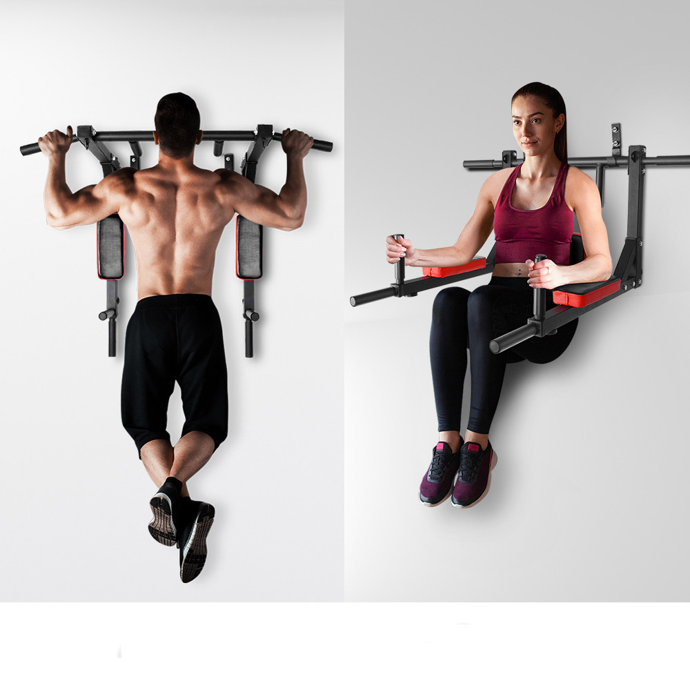 Mô tả OneTwoFit Xà Đơn Xà Kép Treo Tường Đa Năng Wall Pull Up Bar 2 trong1 Chũi 300kg Tập Thể Dục Tại Nhà - 5