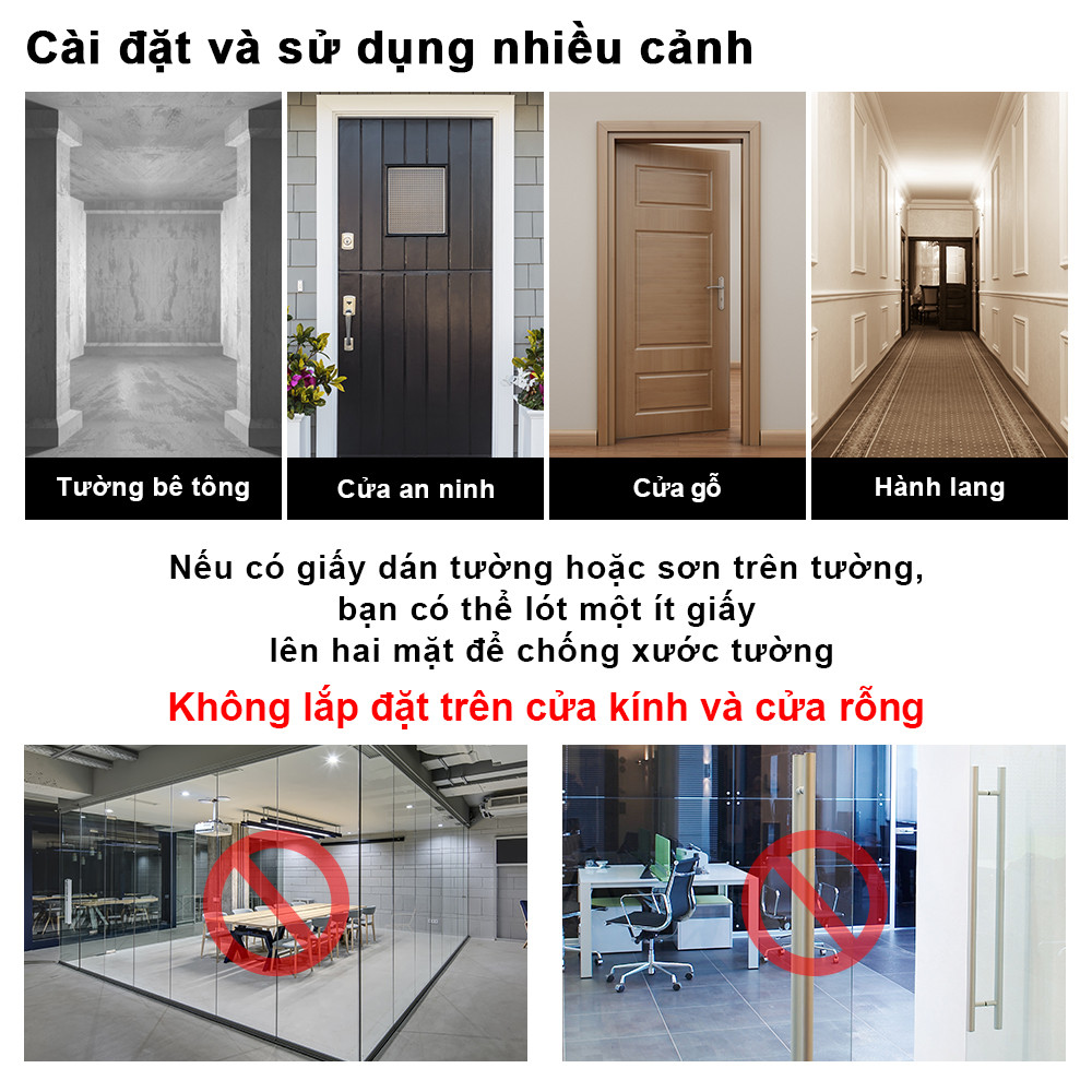Mô tả OneTwoFit Thanh xà đơn gắn cửa, xà đơn treo tường chịu lực 150kg tập thể hình Gym - 6