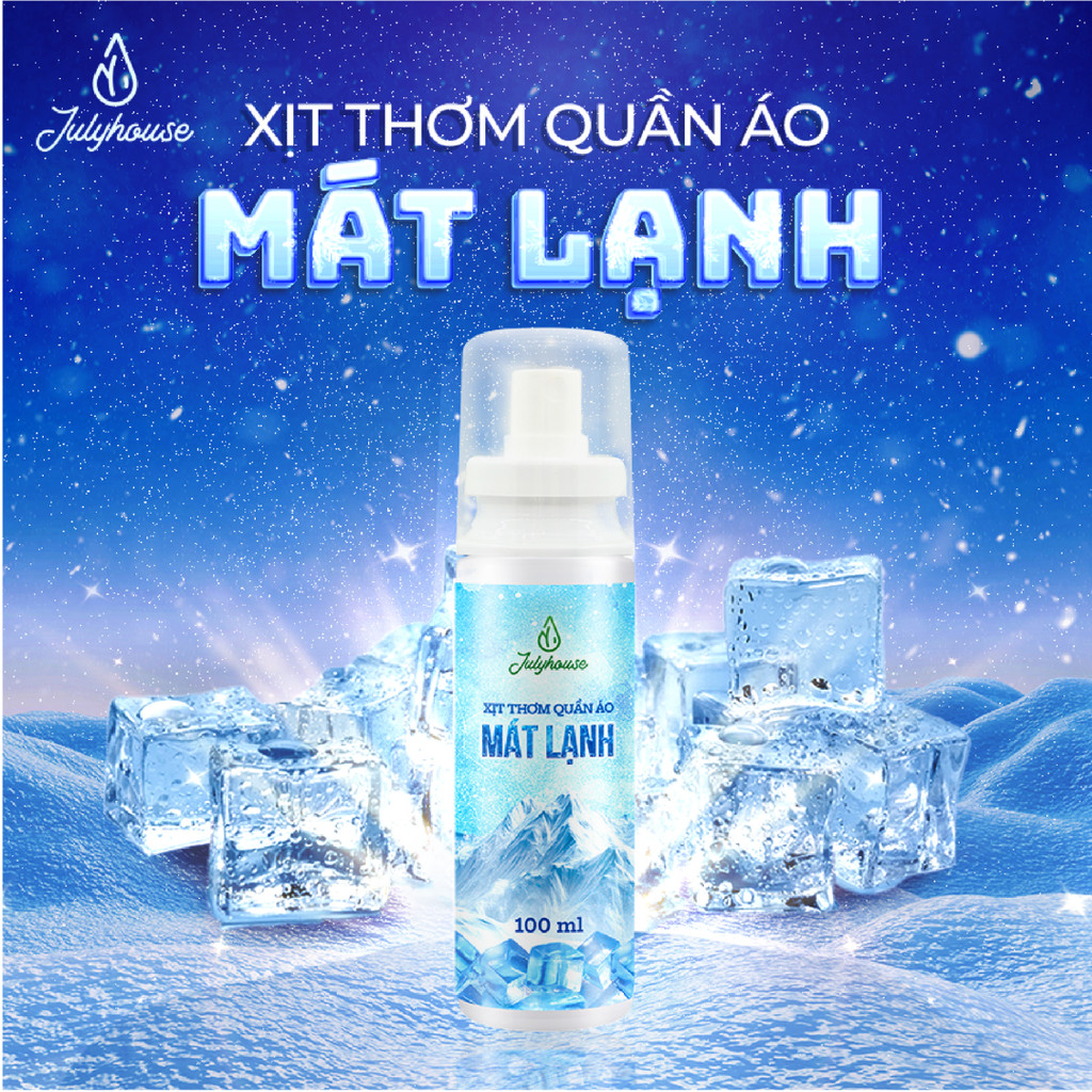 Mô tả Xịt thơm quần áo JULYHOUSE 20ml/280ml chiết xuất tinh dầu thiên nhiên thơm mát - 7