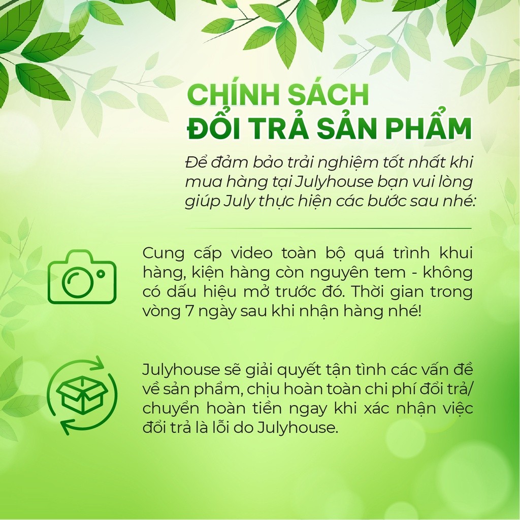 Mô tả Xịt thơm quần áo thơm mát ngày dài JULYHOUSE dung tích 20ml/280ml - 6