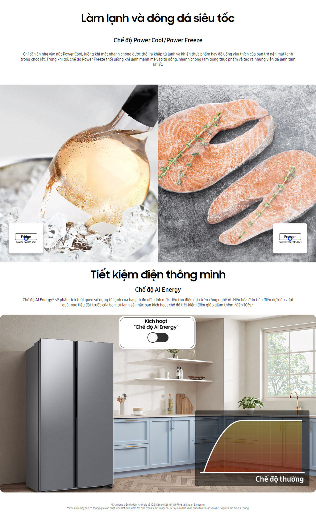 Mô tả Tủ Lạnh Samsung SBS với SpaceMax™ 583L Màu Bạc RS57DG400EM9SV - 2