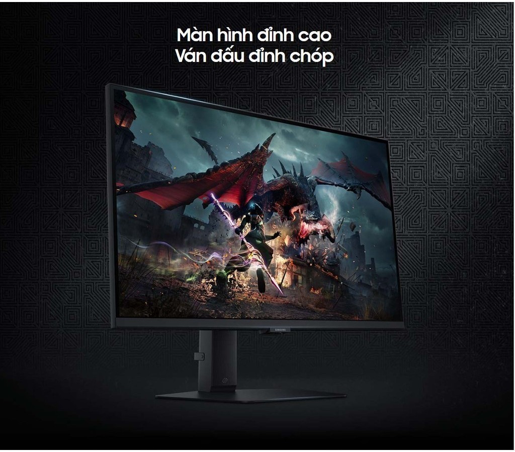 Mô tả Màn Hình Gaming Samsung 27 Inch Odyssey G50D QHD 180Hz LS27DG502EEXXV - 1