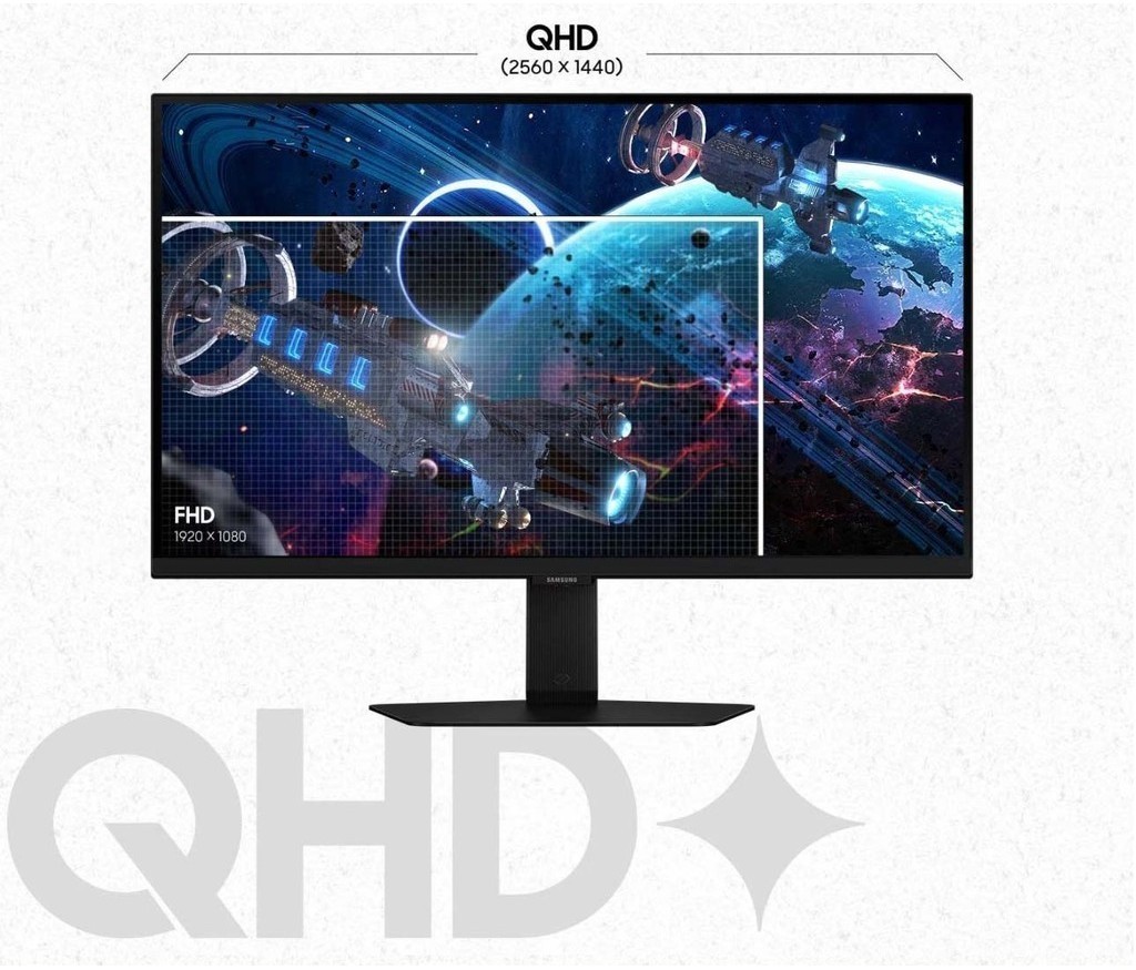Mô tả Màn Hình Gaming Samsung 27 Inch Odyssey G50D QHD 180Hz LS27DG502EEXXV - 3