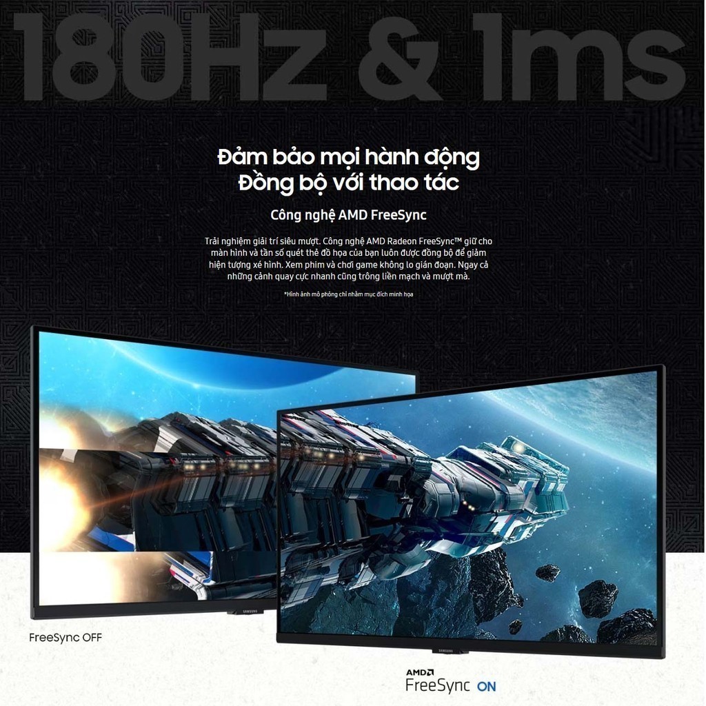 Mô tả Màn Hình Gaming Samsung 27 Inch Odyssey G50D QHD 180Hz LS27DG502EEXXV - 6