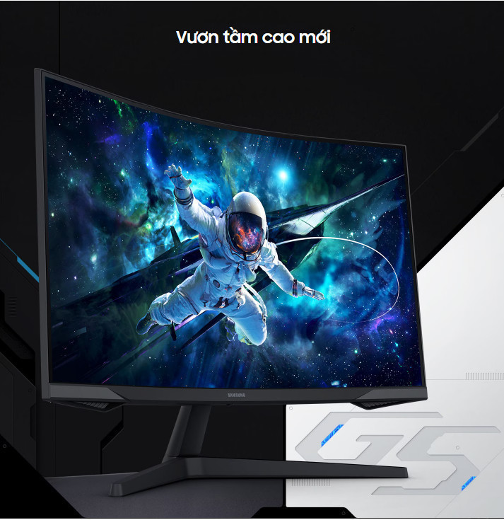 Mô tả Màn hình Gaming Samsung 32 inch Odyssey G5 G55C QHD 165Hz LS32CG552EEXXV - 5