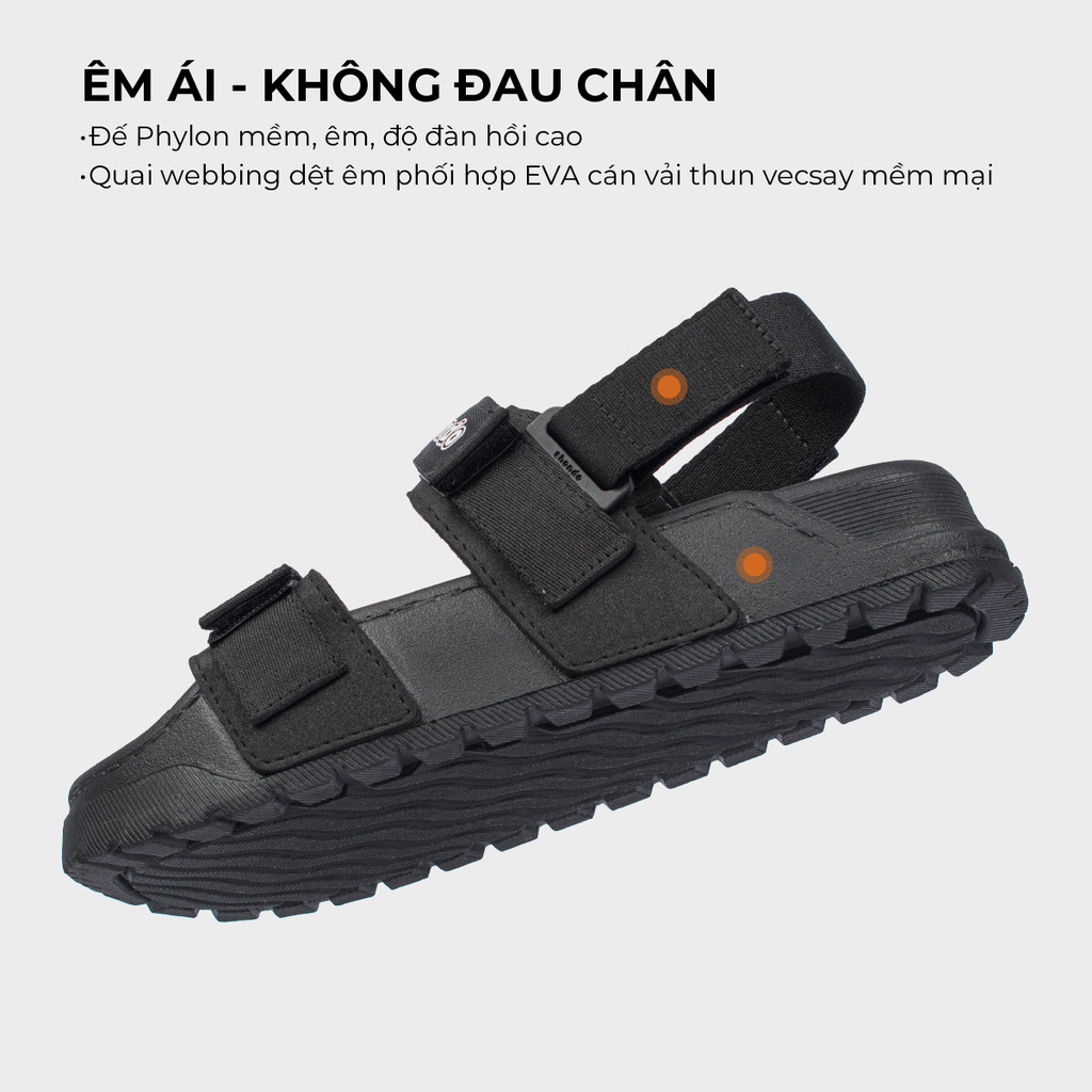 Mô tả Giày Platy Nam Nữ SHONDO Thời Trang, Mềm Êm Ái, Thích Hợp Đi Học, Đi Chơi Màu Đen PLA1112 - 5