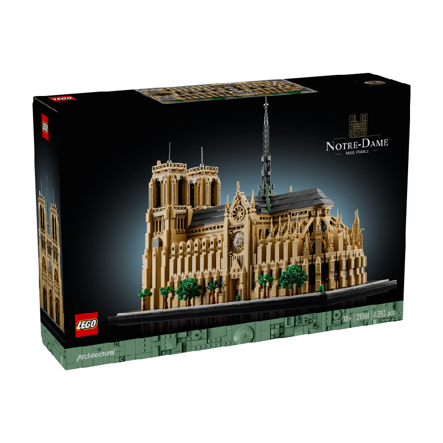 Mô tả LEGO ARCHITECTURE 21061 Đồ Chơi Lắp Ráp Nhà Thờ Đức Bà Paris (4383 chi tiết) - 1