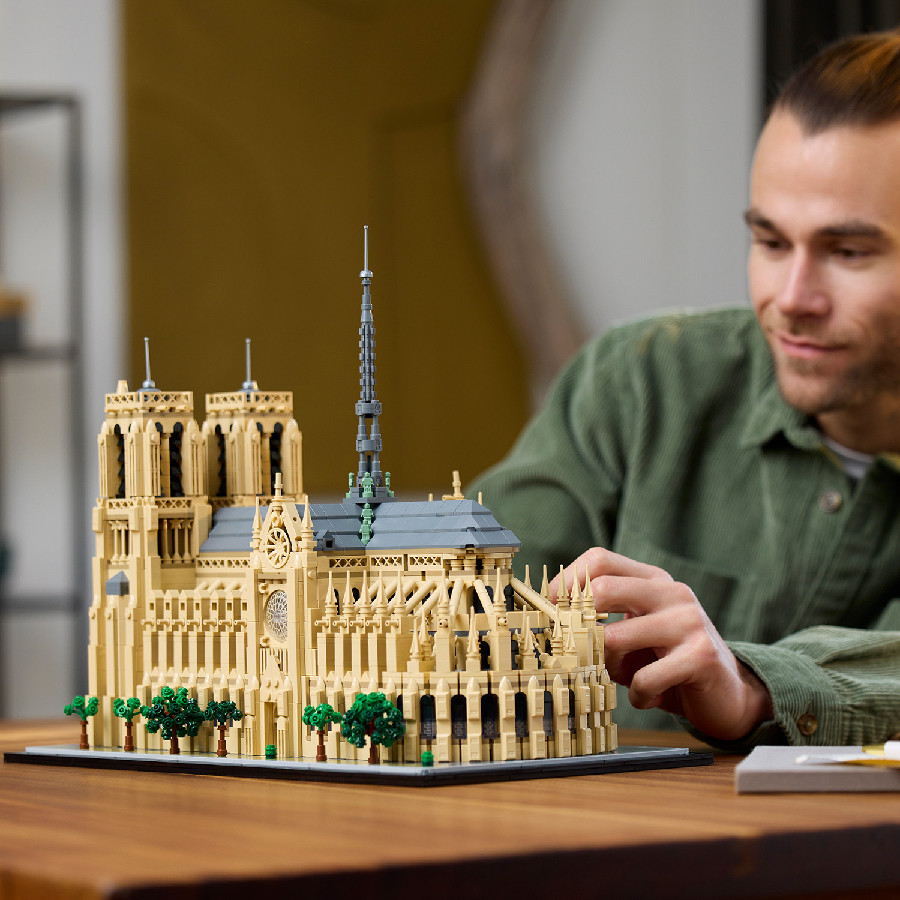Mô tả LEGO ARCHITECTURE 21061 Đồ Chơi Lắp Ráp Nhà Thờ Đức Bà Paris (4383 chi tiết) - 5