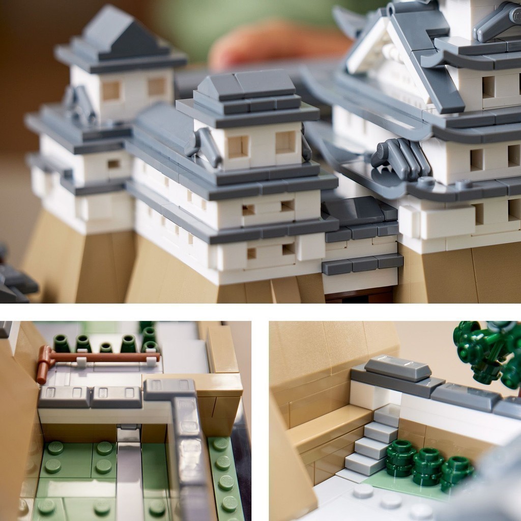 Mô tả LEGO ARCHITECTURE 21060 Đồ chơi lắp ráp Lâu đài Himeji (2125 chi tiết) - 3