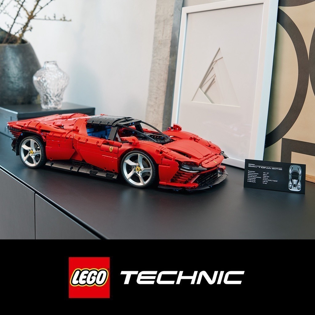Mô tả LEGO TECHNIC 42143 Siêu Xe Ferrari Daytona SP3 (3778 chi tiết) - 1