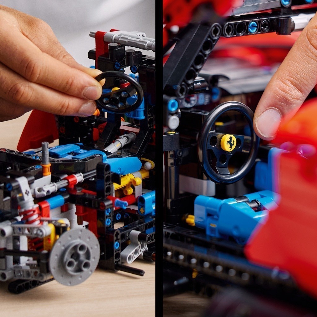 Mô tả LEGO TECHNIC 42143 Siêu Xe Ferrari Daytona SP3 (3778 chi tiết) - 4