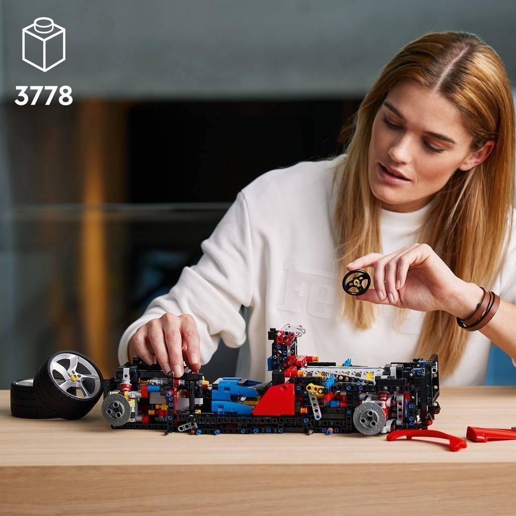 Mô tả LEGO TECHNIC 42143 Siêu Xe Ferrari Daytona SP3 (3778 chi tiết) - 6
