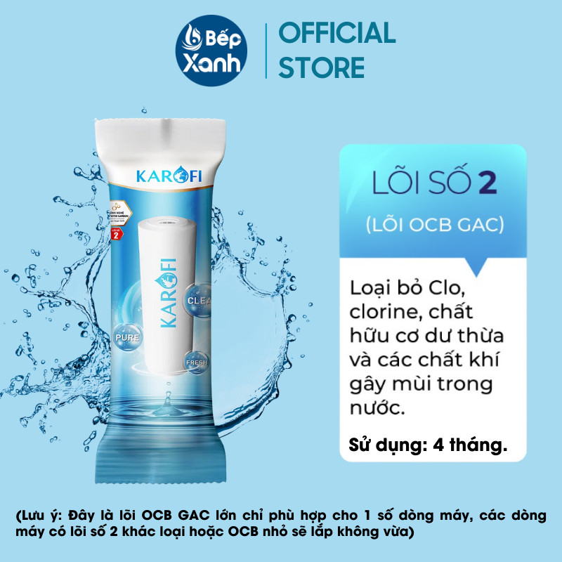 Mô tả Bộ lõi lọc nước Karofi số 1,2,3 - Hàng Chính Hãng - 3