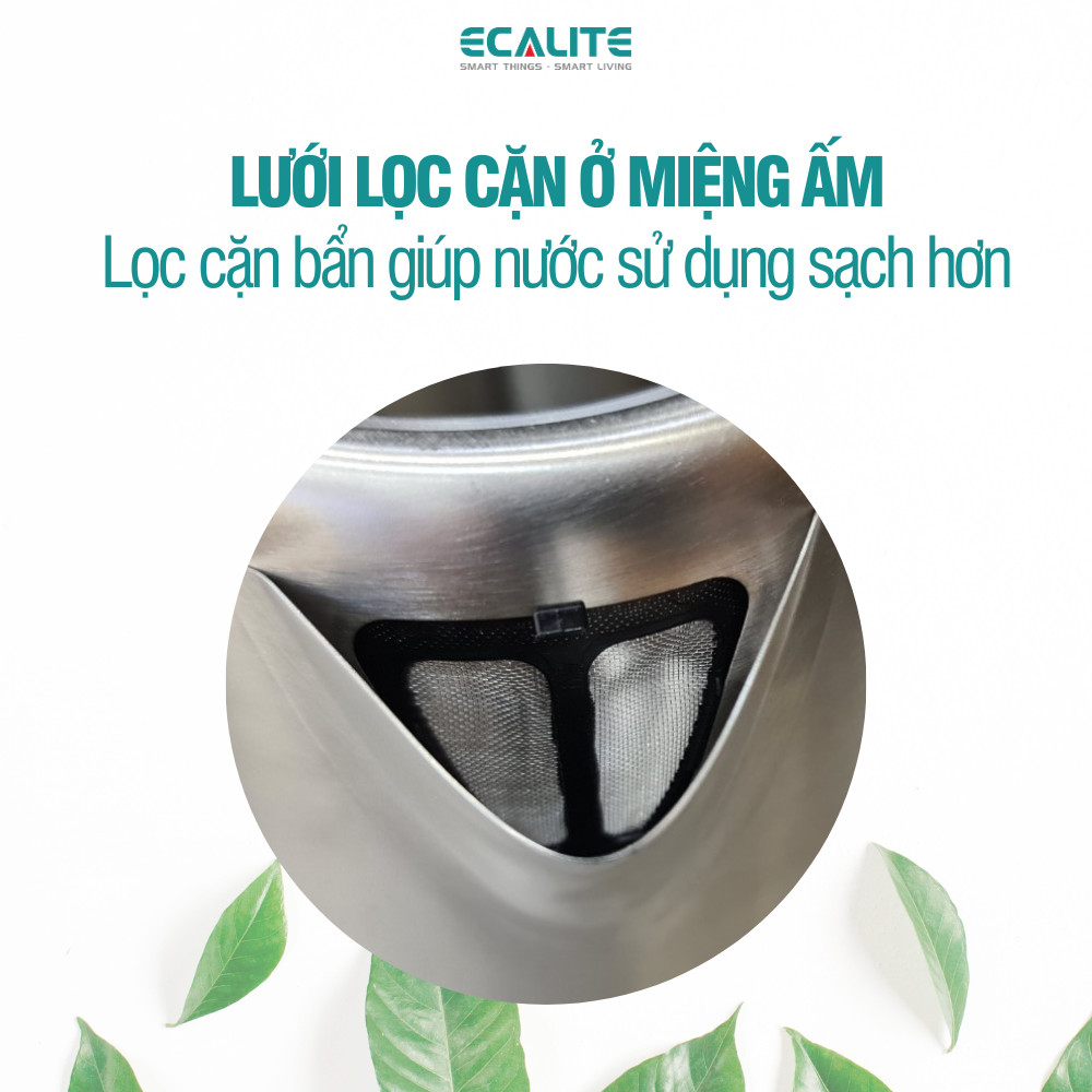 Mô tả Ấm đun siêu tốc cao cấp Ecalite EK-G1723S (1.7L) - 4