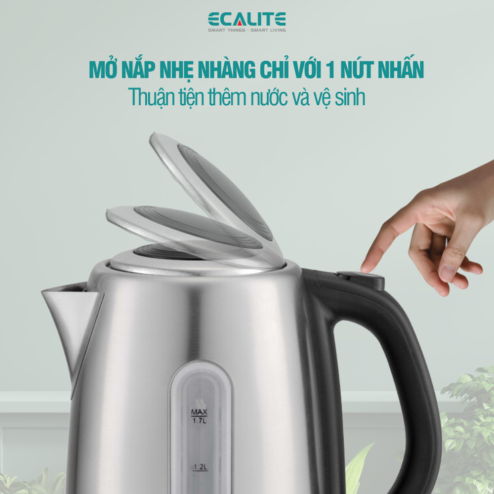 Mô tả Ấm đun siêu tốc cao cấp Ecalite EK-G1723S (1.7L) - 7